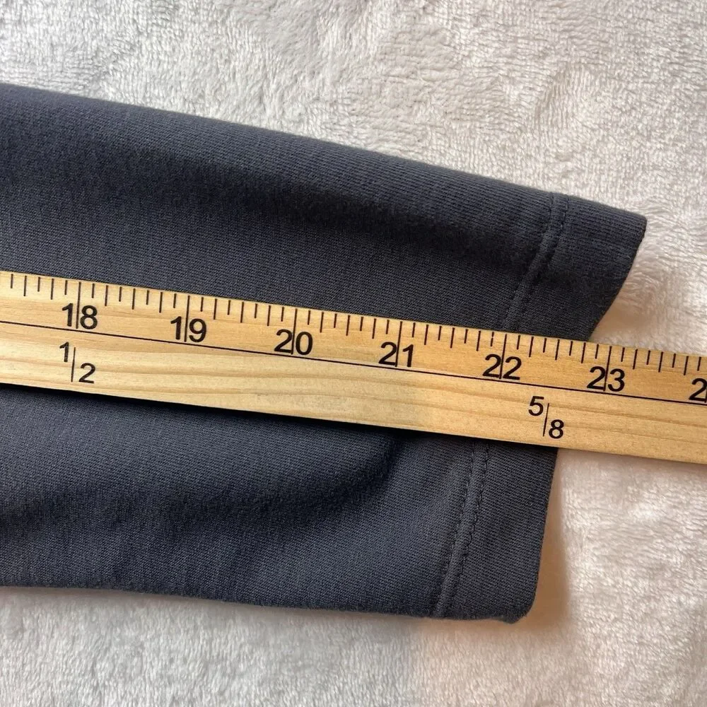 J.Crew Performance Quarter Zip Long Sleeve Stretch Size M Blue Pullover